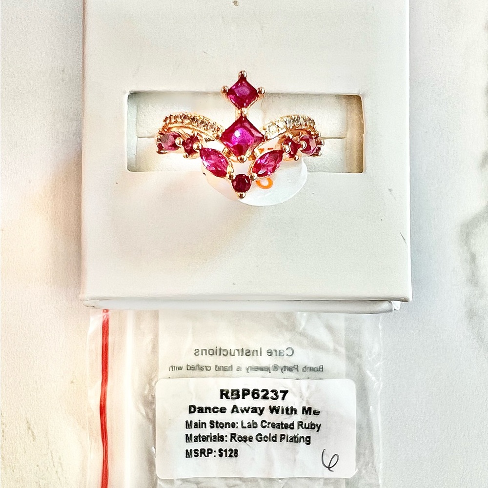 Dance Away With Me Ruby Ring